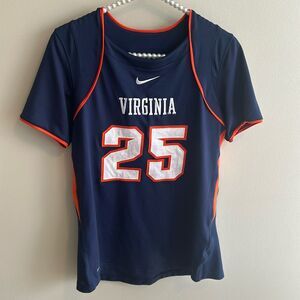 Virginia Cavaliers Women’s #25 Nike Jersey. Size Medium